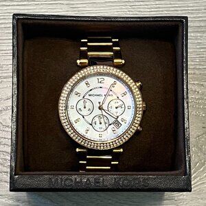 Vintage Michael Kors Rose Gold Watch